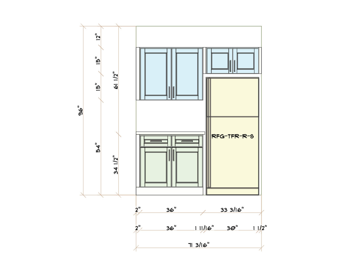 Design — Kitchen Renovation with Valle Nevado Granite Countertops | Canton, MA