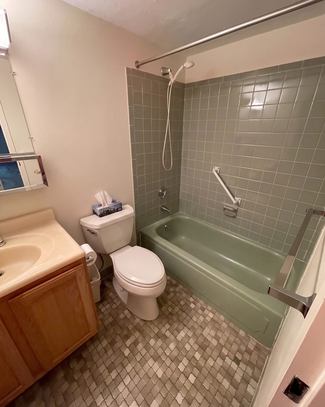 Before — Kitchen & Two-Bath Renovation | Medford, MA