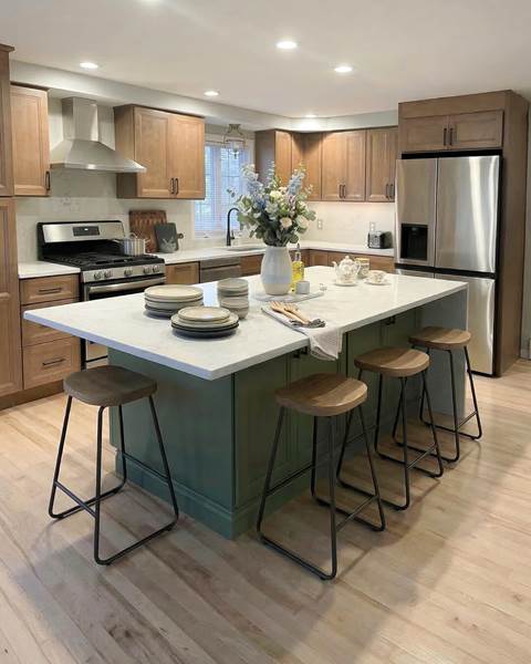 Finish — Open-Concept Kitchen & Bathroom Refresh | Methuen, MA