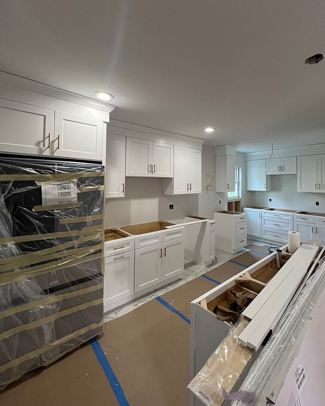 Build — Kitchen Renovation with Layout Modification | Brockton, MA