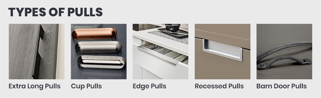 Types of pull handles