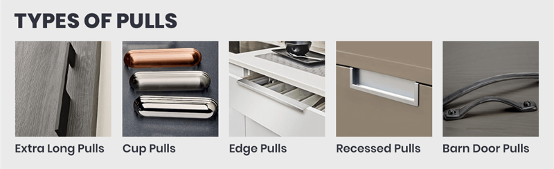 Types of pull handles