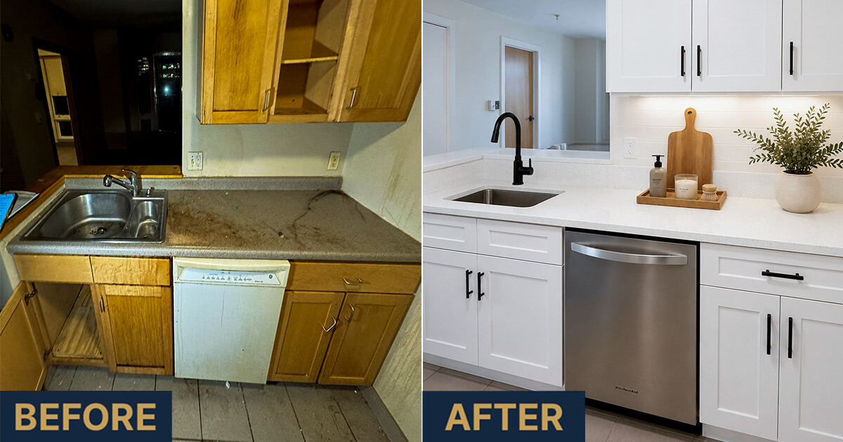 Finish — Kitchen & Bathroom Refresh with Closet Upgrades | Cambridge, MA
