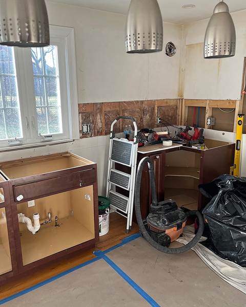 Build — Architectural Kitchen Refresh | Canton, MA