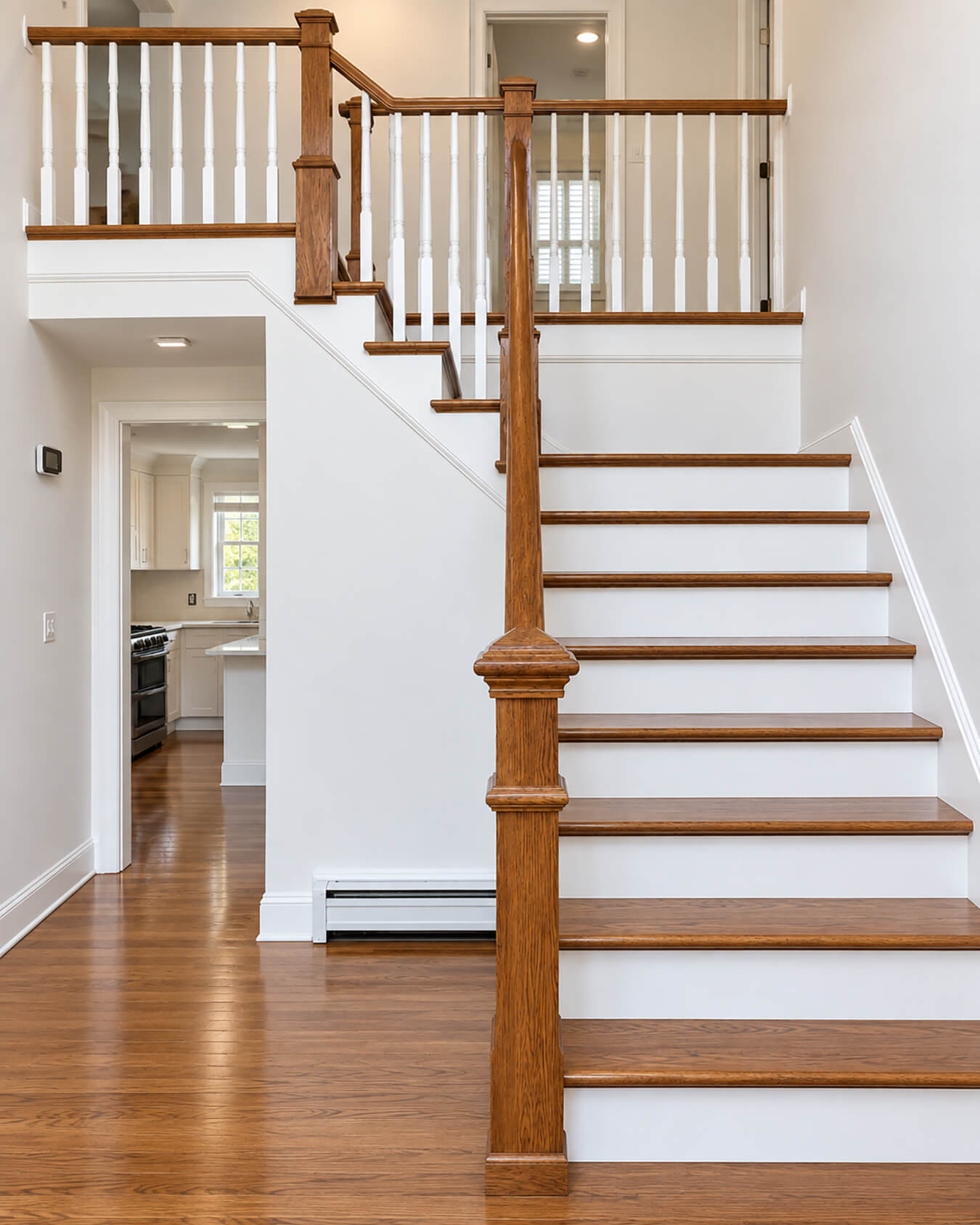 Finish — Kitchen & Hardwood Floor Renovation | Auburn, MA