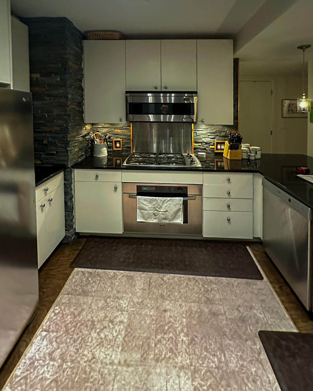 Before — Open-Concept Kitchen Renovation with Peninsula Seating | Boston, MA