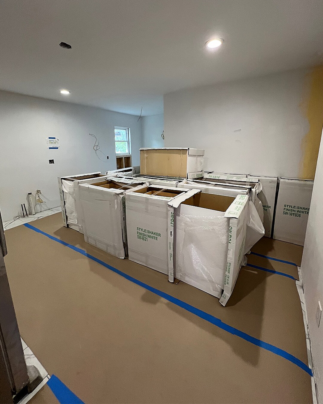 Build — Kitchen Renovation with Layout Modification | Brockton, MA