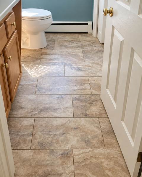Finish — $10K Kitchen Refresh with Calacatta Idillio Quartz | North Attleboro, MA