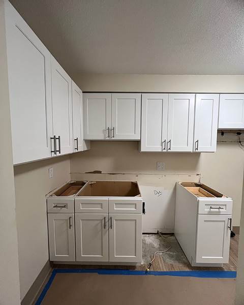 Build — Kitchen Renovation with Valle Nevado Granite Countertops | Canton, MA