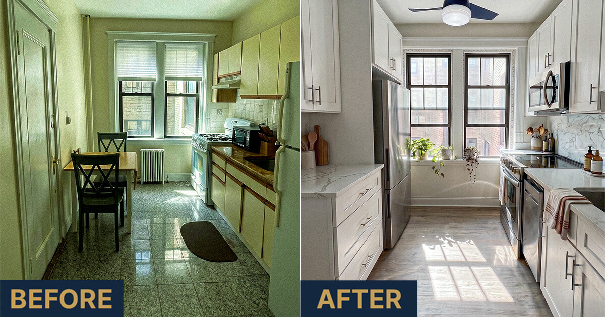 Finish — $10K Kitchen Refresh with Upgrades | Brighton, MA