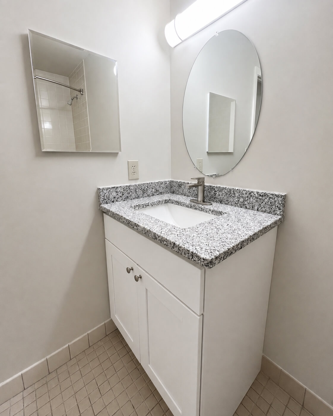 Finish — Kitchen Renovation with Caledonia Granite Countertops | Lawrence, MA
