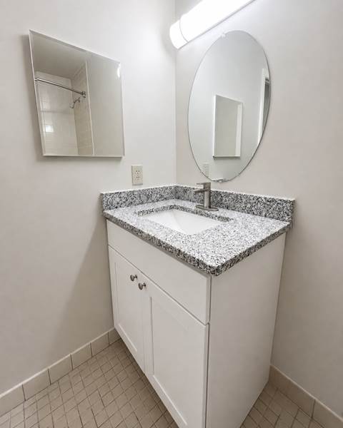Finish — Kitchen Renovation with Caledonia Granite Countertops | Lawrence, MA