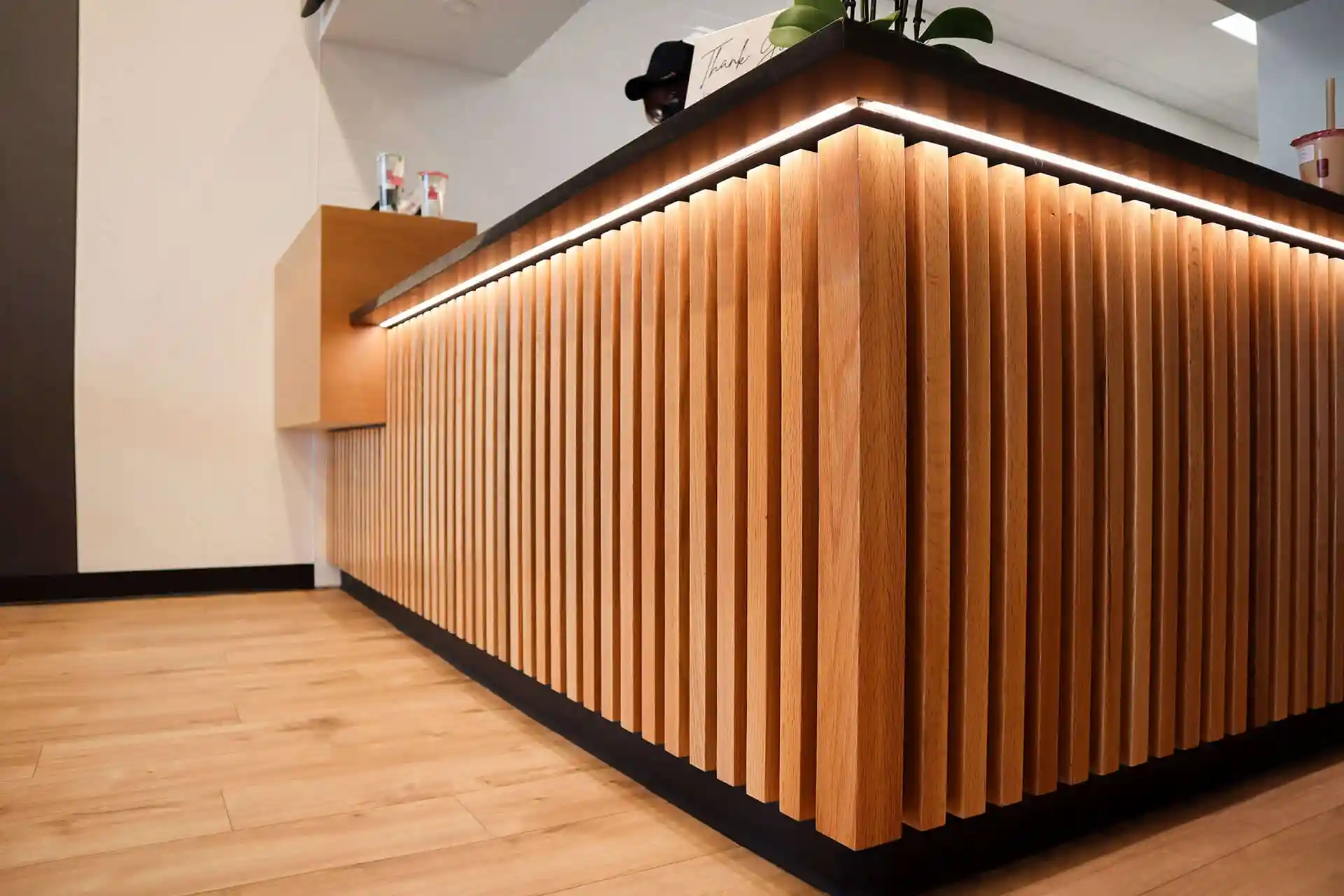 Finish — Bubble Tea Shop Commercial Build-Out - Cranston, RI 