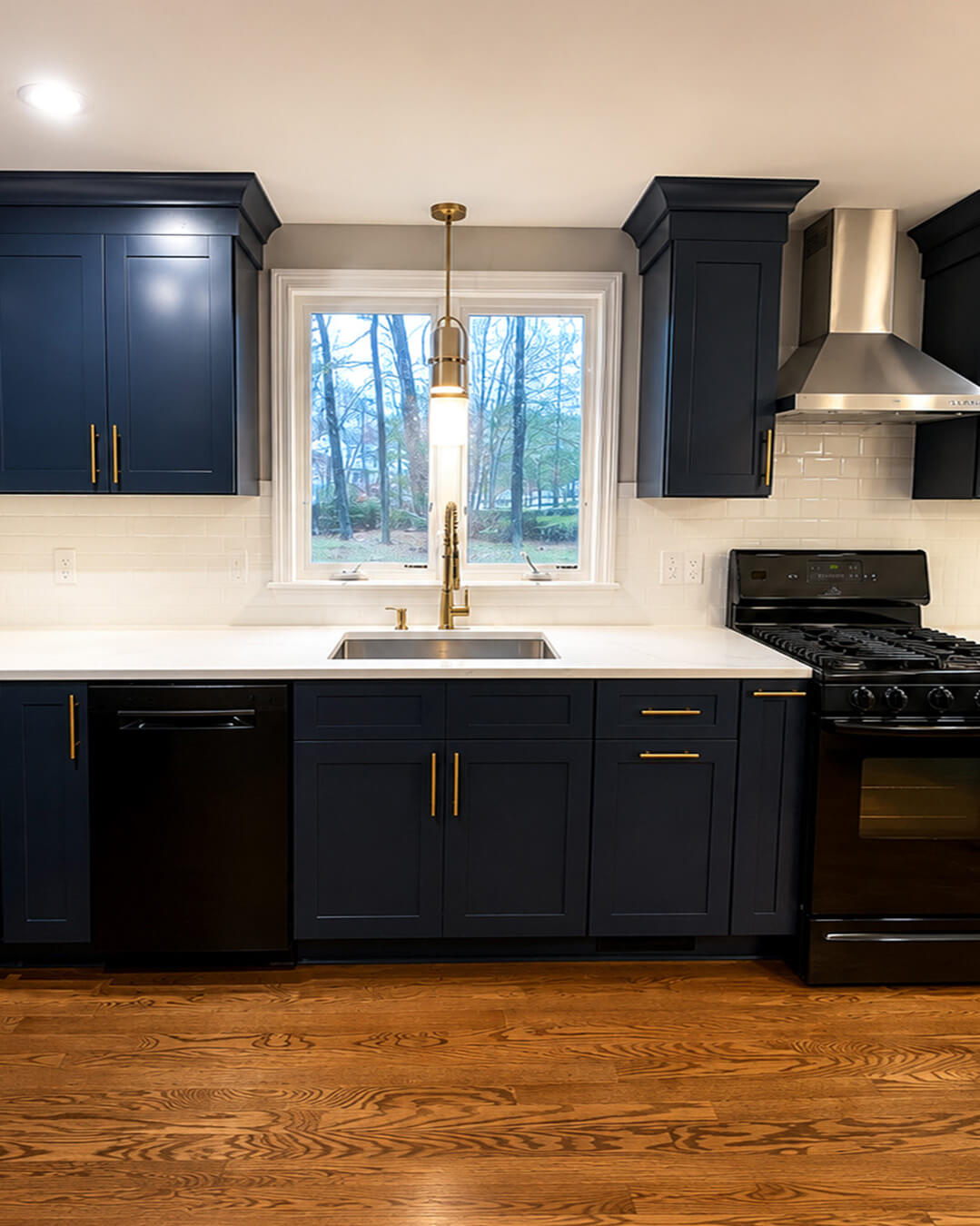 Finish — Kitchen Renovation with Peninsula Seating | Westwood, MA