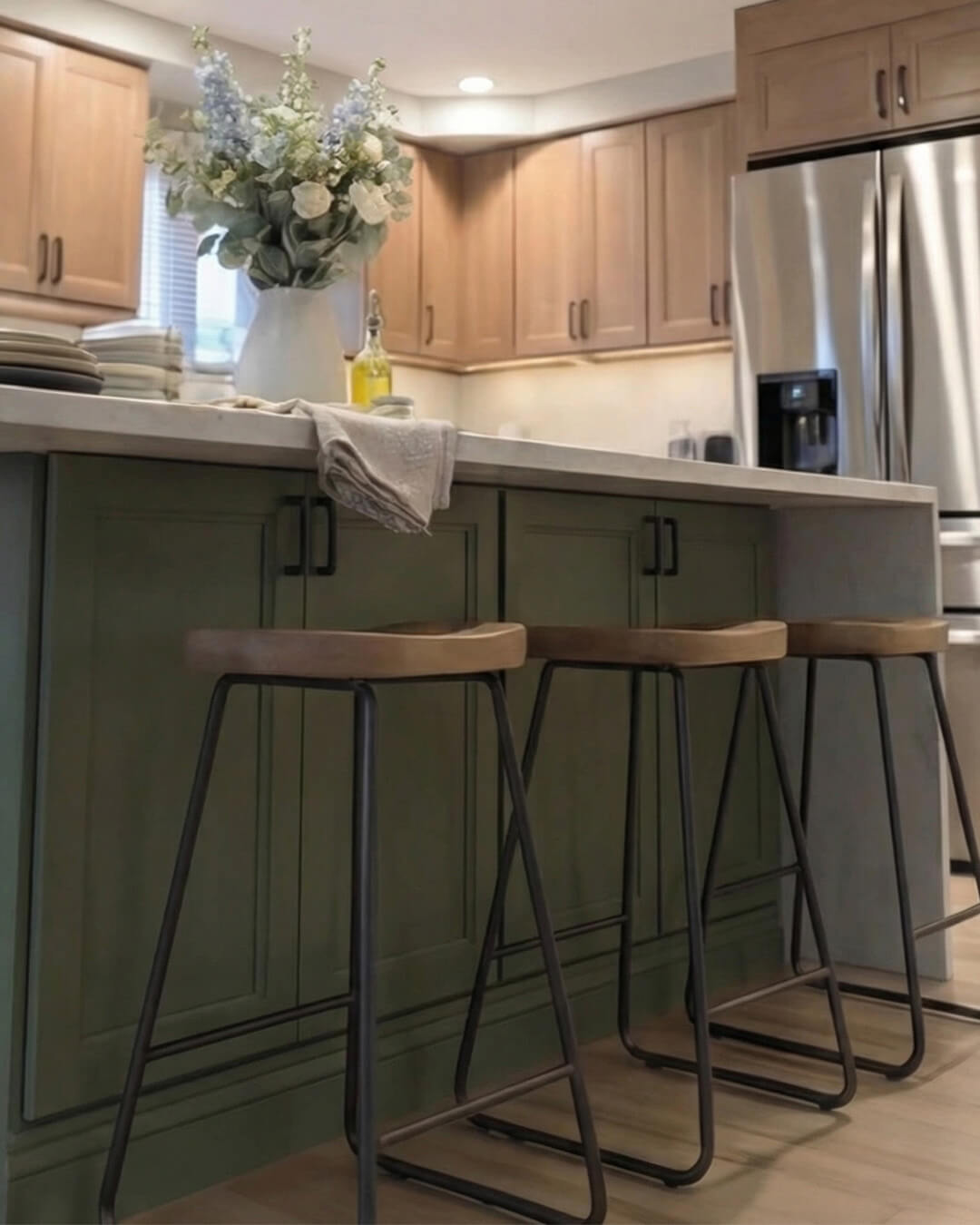 Finish — Open-Concept Kitchen & Bathroom Refresh | Methuen, MA