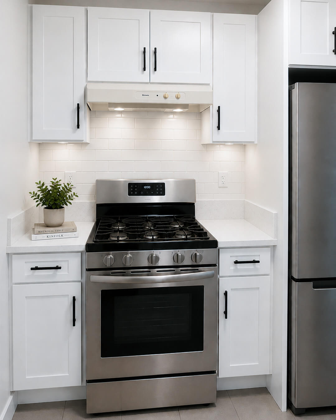 Finish — Kitchen & Bathroom Refresh with Closet Upgrades | Cambridge, MA