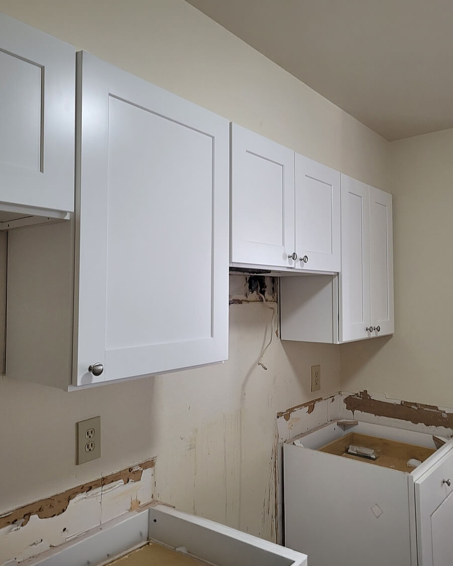 Build — Kitchen Renovation with Caledonia Granite Countertops | Lawrence, MA