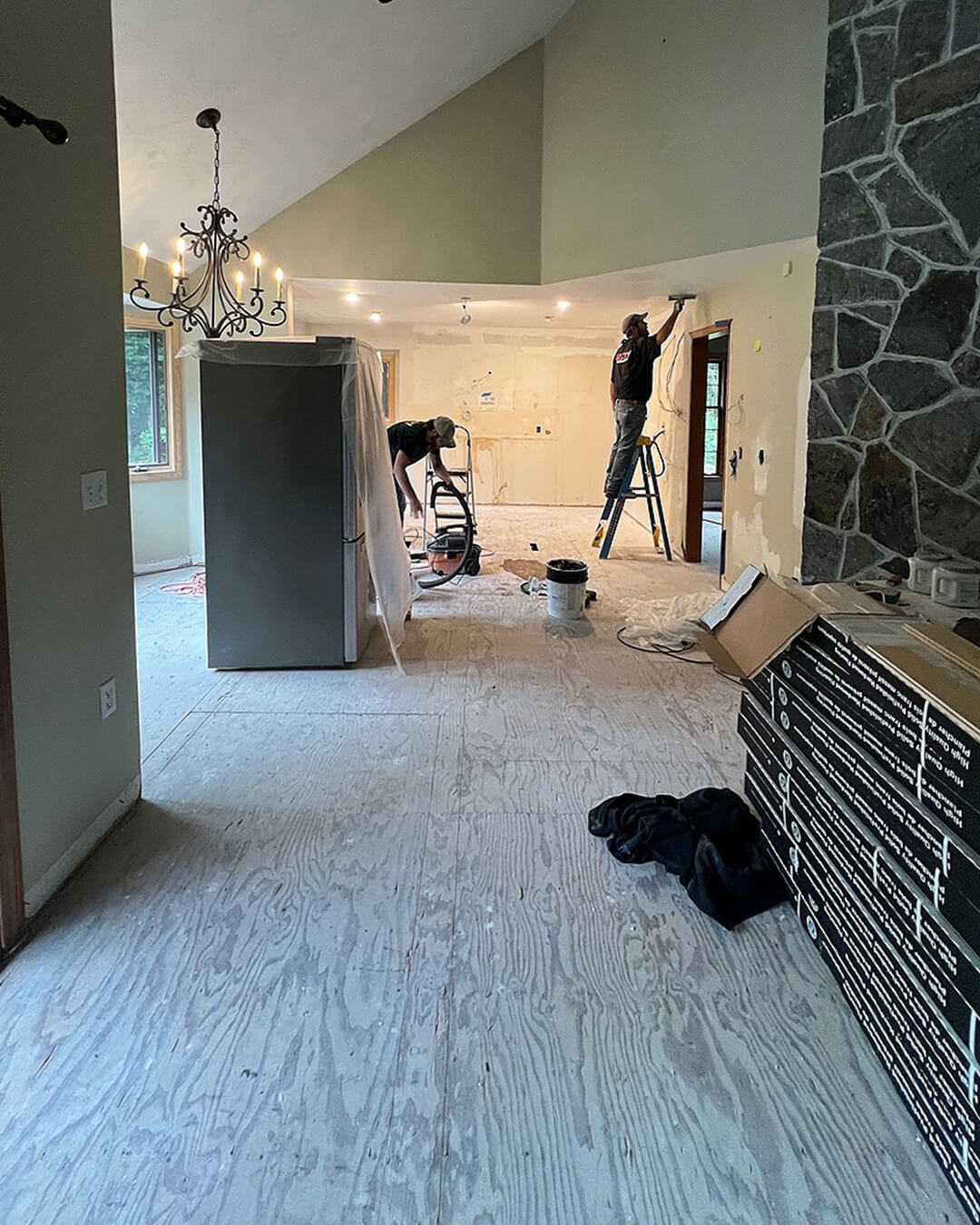 Build — Open-Concept Kitchen | North Scituate, RI