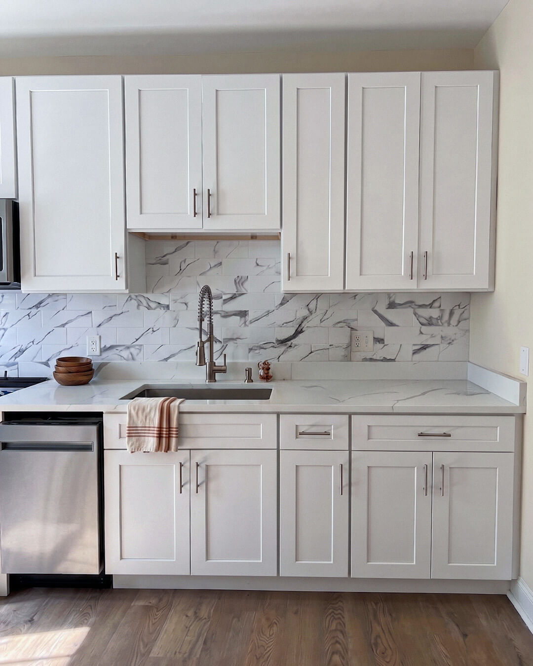 Finish — $10K Kitchen Refresh with Upgrades | Brighton, MA