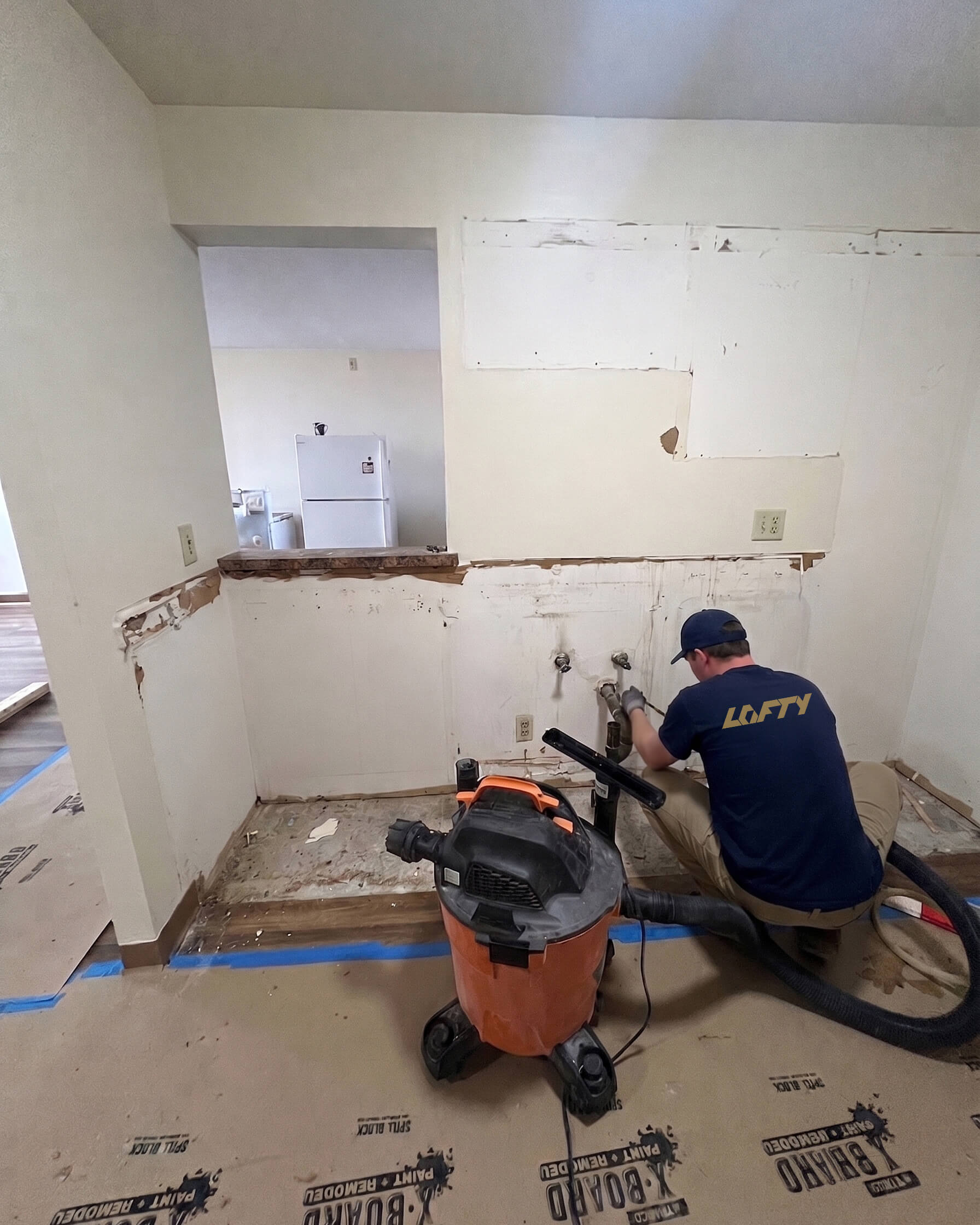 Build — Kitchen Renovation with Caledonia Granite Countertops | Lawrence, MA