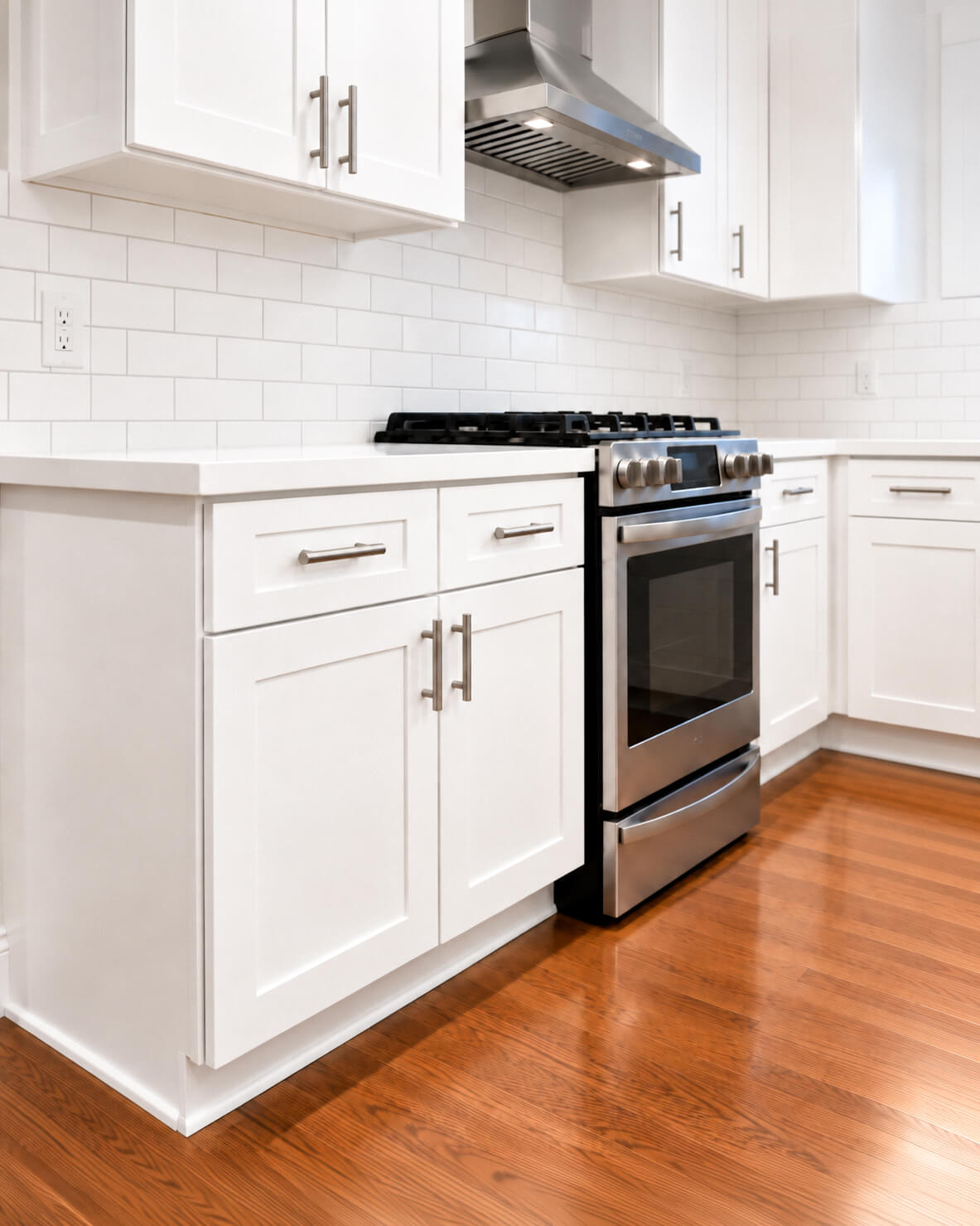 Finish — Kitchen & Hardwood Floor Renovation | Auburn, MA
