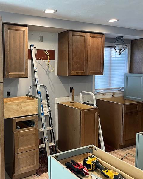 Build — Open-Concept Kitchen & Bathroom Refresh | Methuen, MA