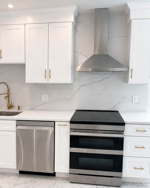 Finish — Kitchen Renovation with Layout Modification | Brockton, MA