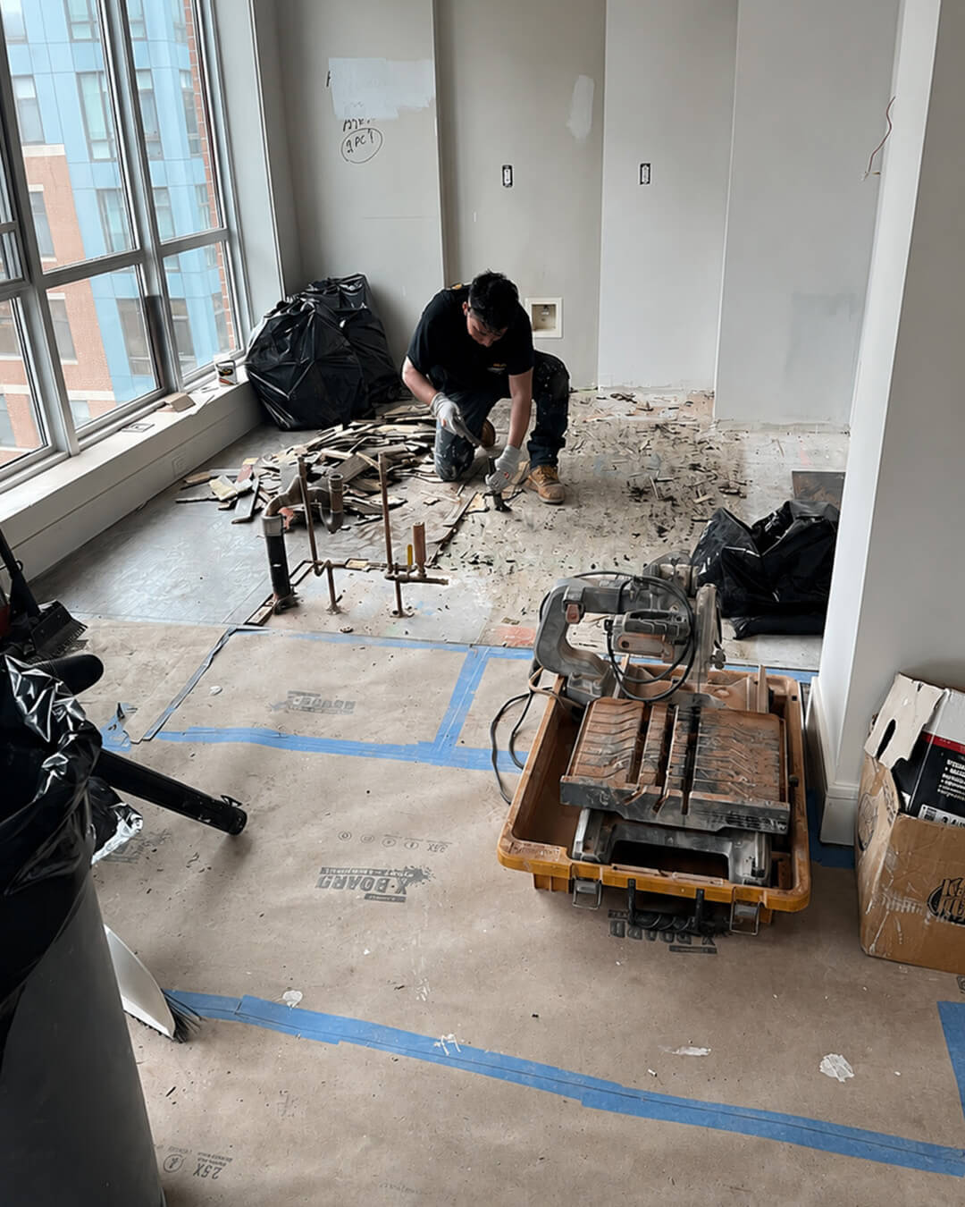 Build — Open-Concept Kitchen Renovation with Peninsula Seating | Boston, MA