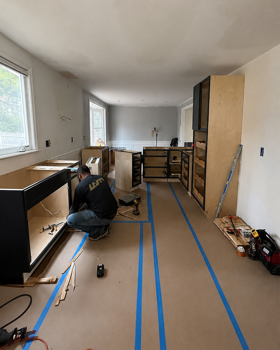 Build — Kitchen Renovation with Peninsula Seating | Westwood, MA