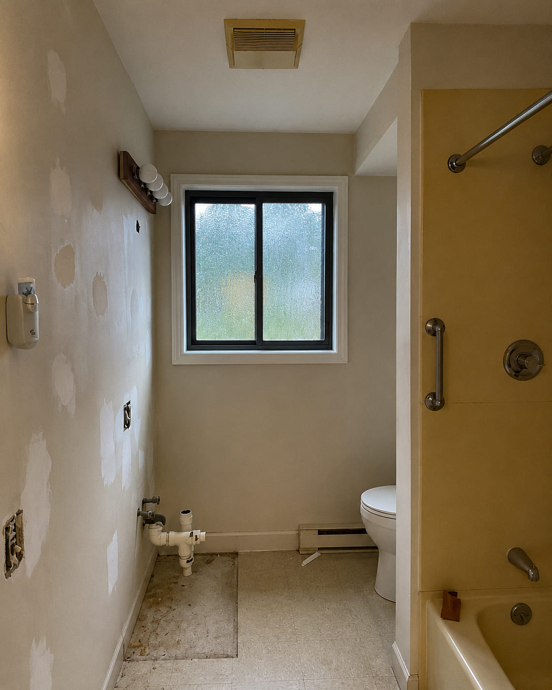 Build — Kitchen Renovation with White Mosaic Tile | Lincoln, RI