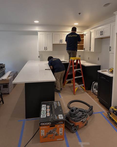 Build — $10K Kitchen Refresh with Two-Tone Shaker Cabinets