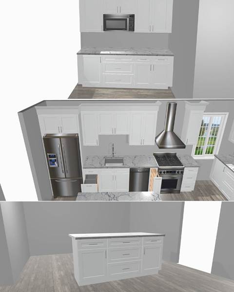 Design — Kitchen Renovation with Layout Modification | Brockton, MA
