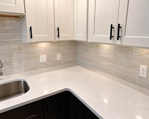 Finish — $10K Kitchen Refresh with Two-Tone Shaker Cabinets