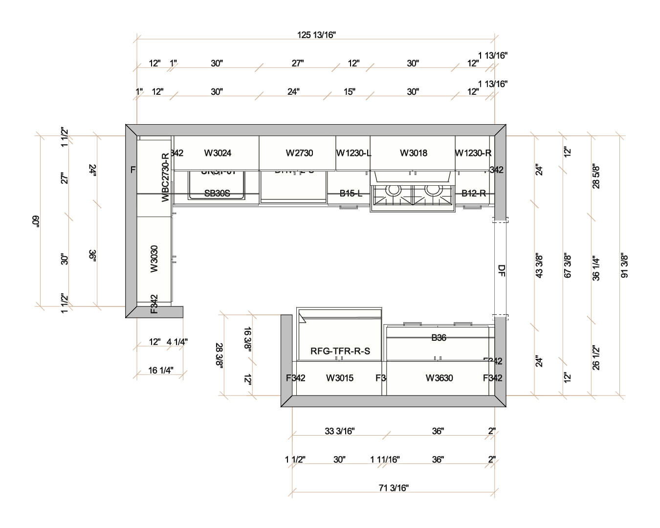 Design — Kitchen Renovation with Valle Nevado Granite Countertops | Canton, MA