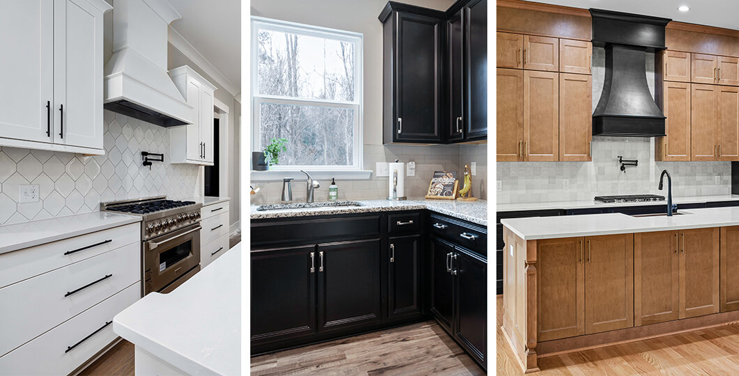 Different Cabinet Colors with different Handles