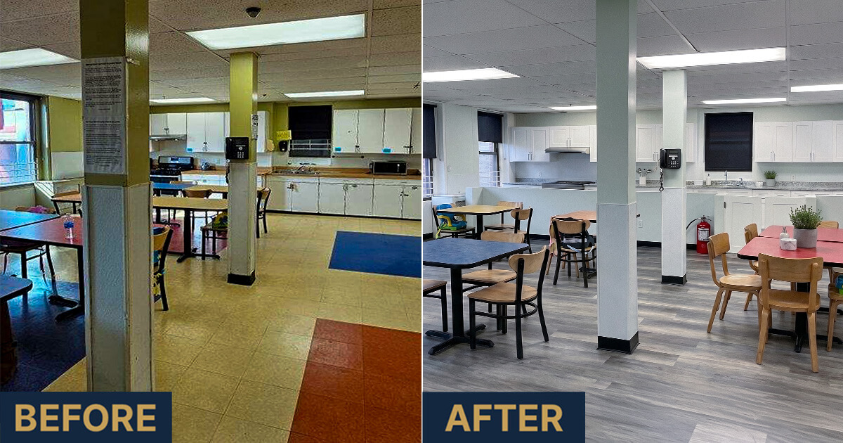 Finish — Community Kitchen Renovation | Boston, MA