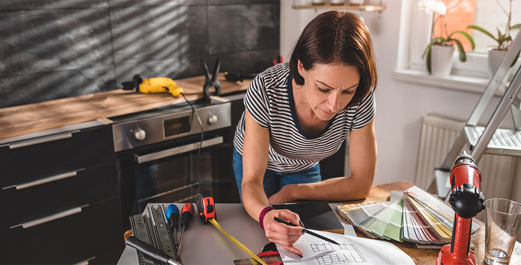 Plan to elevate the modern appeal of the kitchen while staying within a budget.