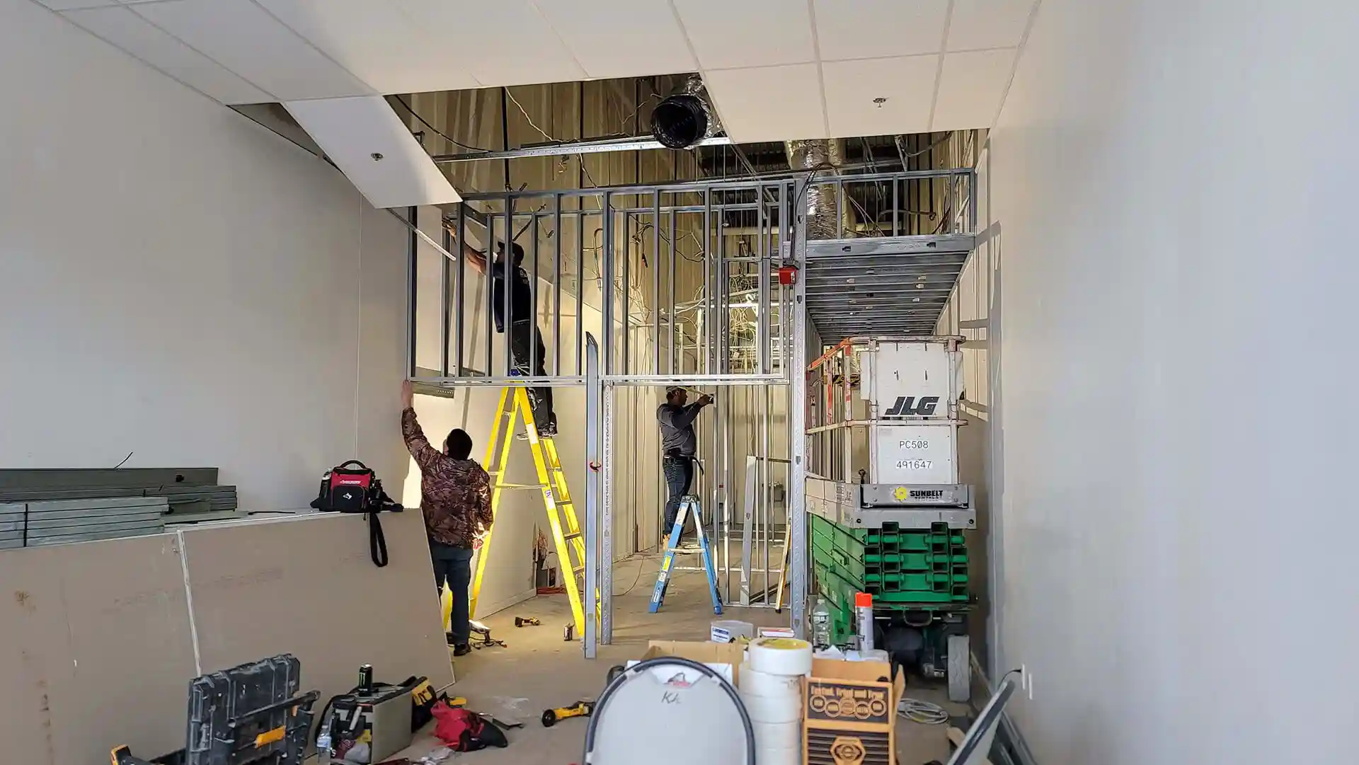 Build — Bubble Tea Shop Commercial Build-Out - Cranston, RI 