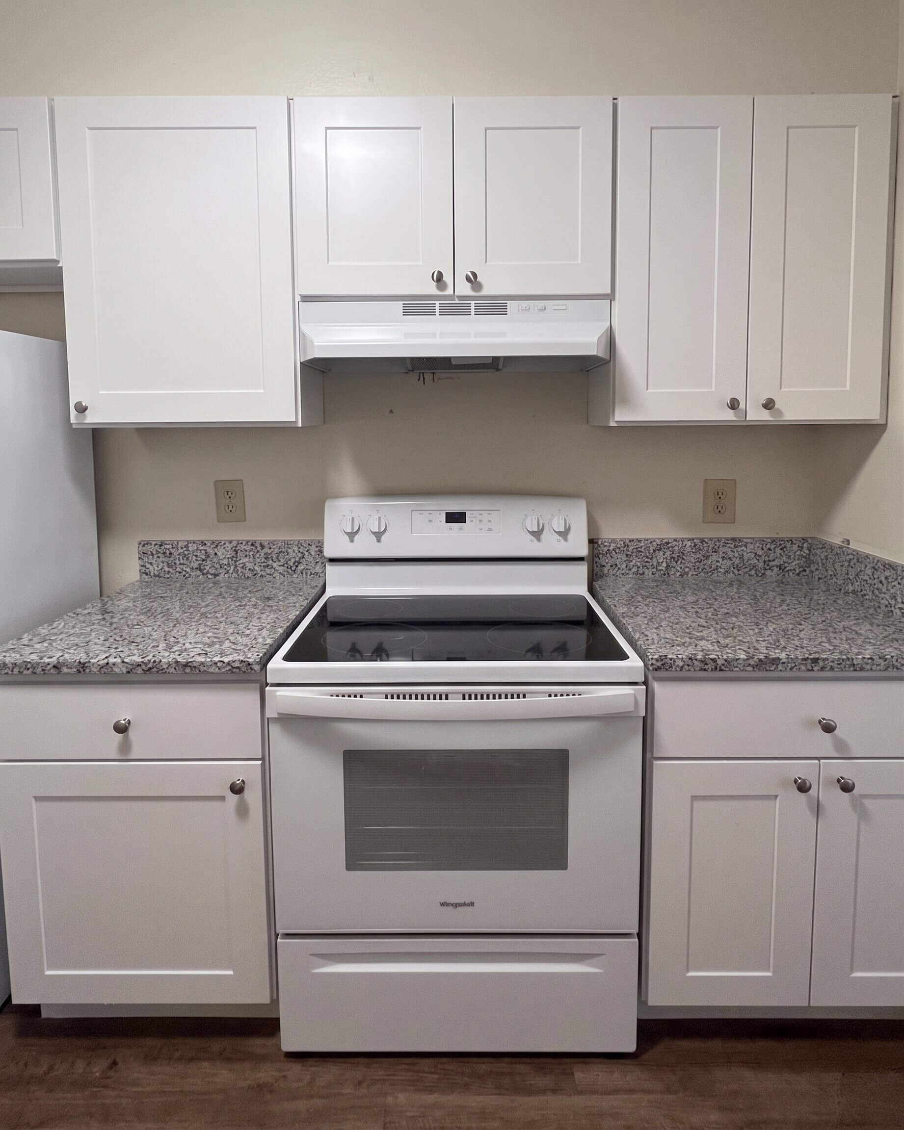 Finish — Kitchen Renovation with Caledonia Granite Countertops | Lawrence, MA