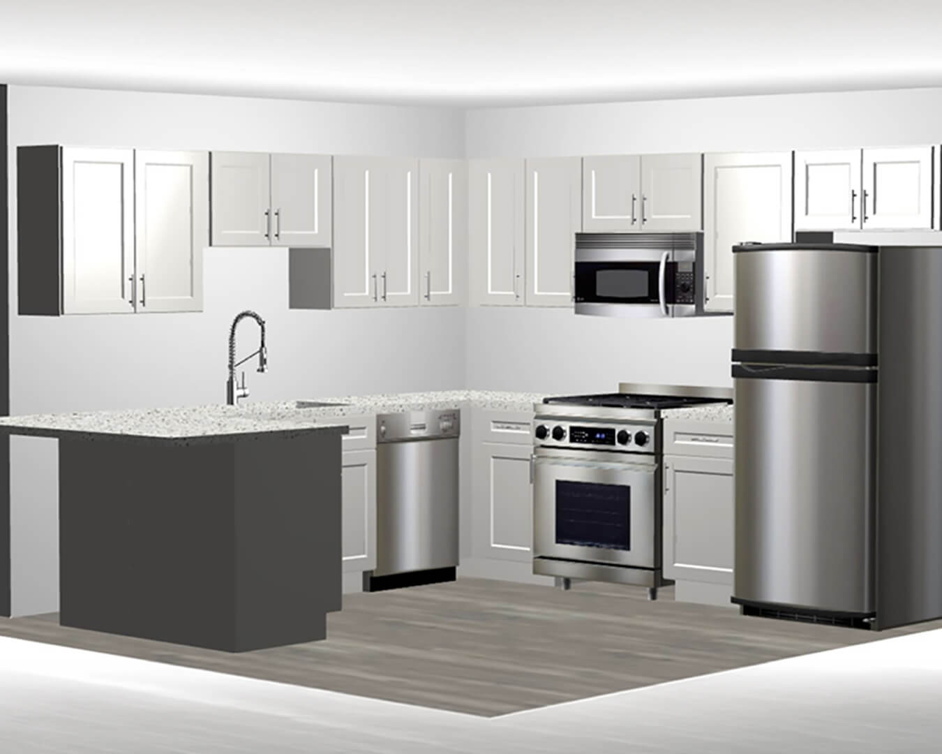 Design — Kitchen & Two-Bath Renovation | Medford, MA
