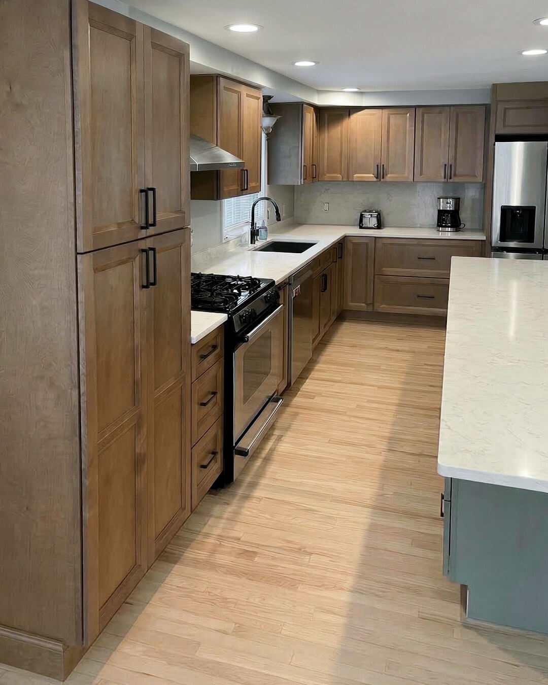 Finish — Open-Concept Kitchen & Bathroom Refresh | Methuen, MA