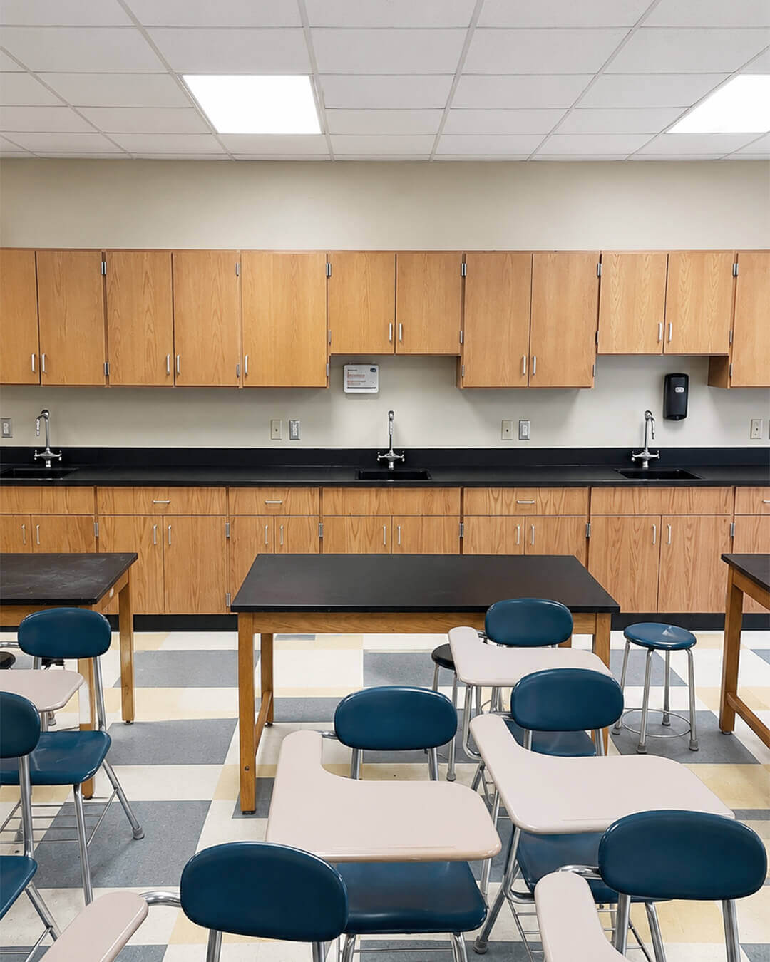 Finish — School Cabinetry & Countertop Restoration | Dedham, MA