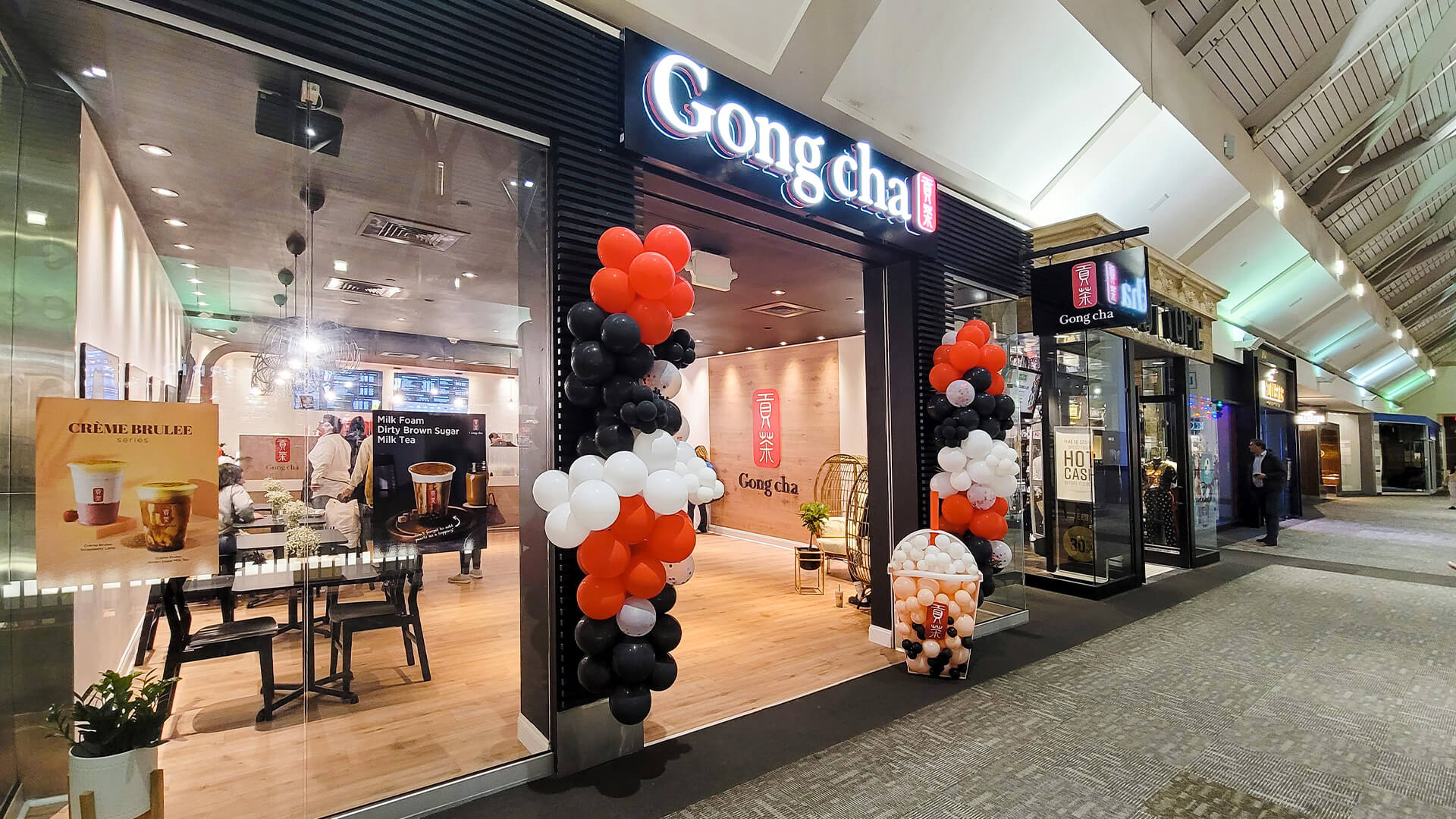 Gong cha Bubble Tea Shop Construction Providence RI