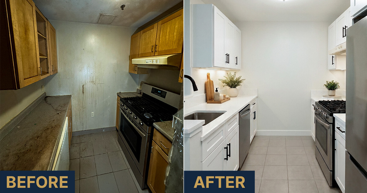Finish — Kitchen & Bathroom Refresh with Closet Upgrades | Cambridge, MA