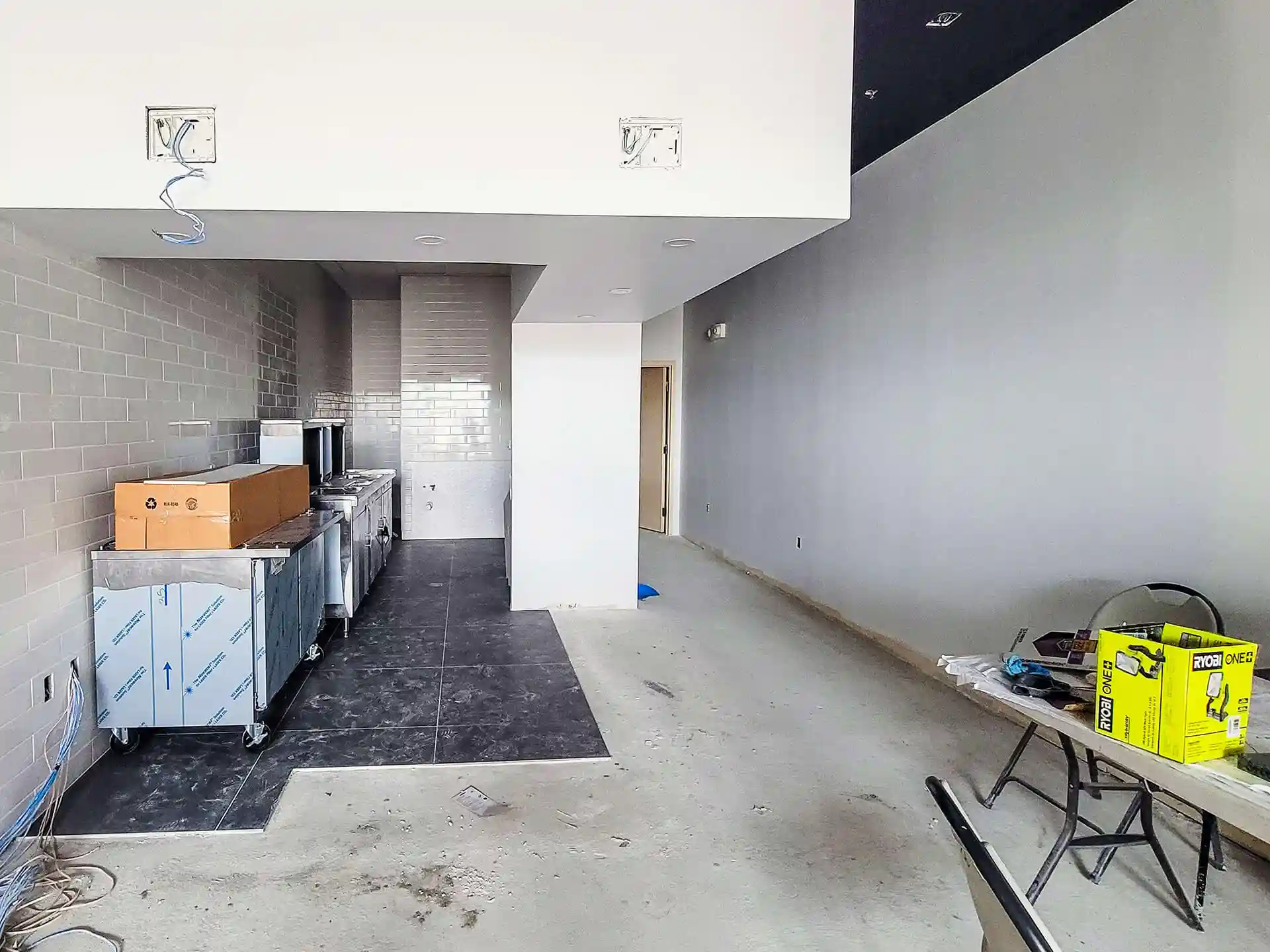 Build — Bubble Tea Shop Commercial Build-Out - Cranston, RI 