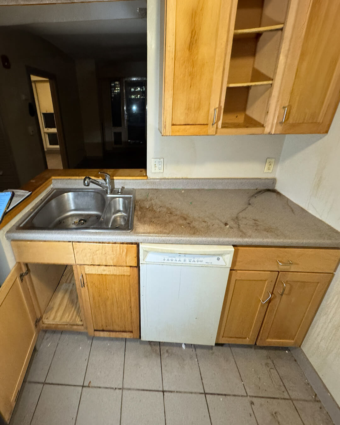 Before — Kitchen & Bathroom Refresh with Closet Upgrades | Cambridge, MA