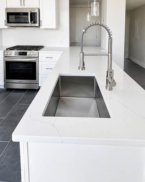 Finish — Open-Concept Kitchen Renovation with Peninsula Seating | Boston, MA