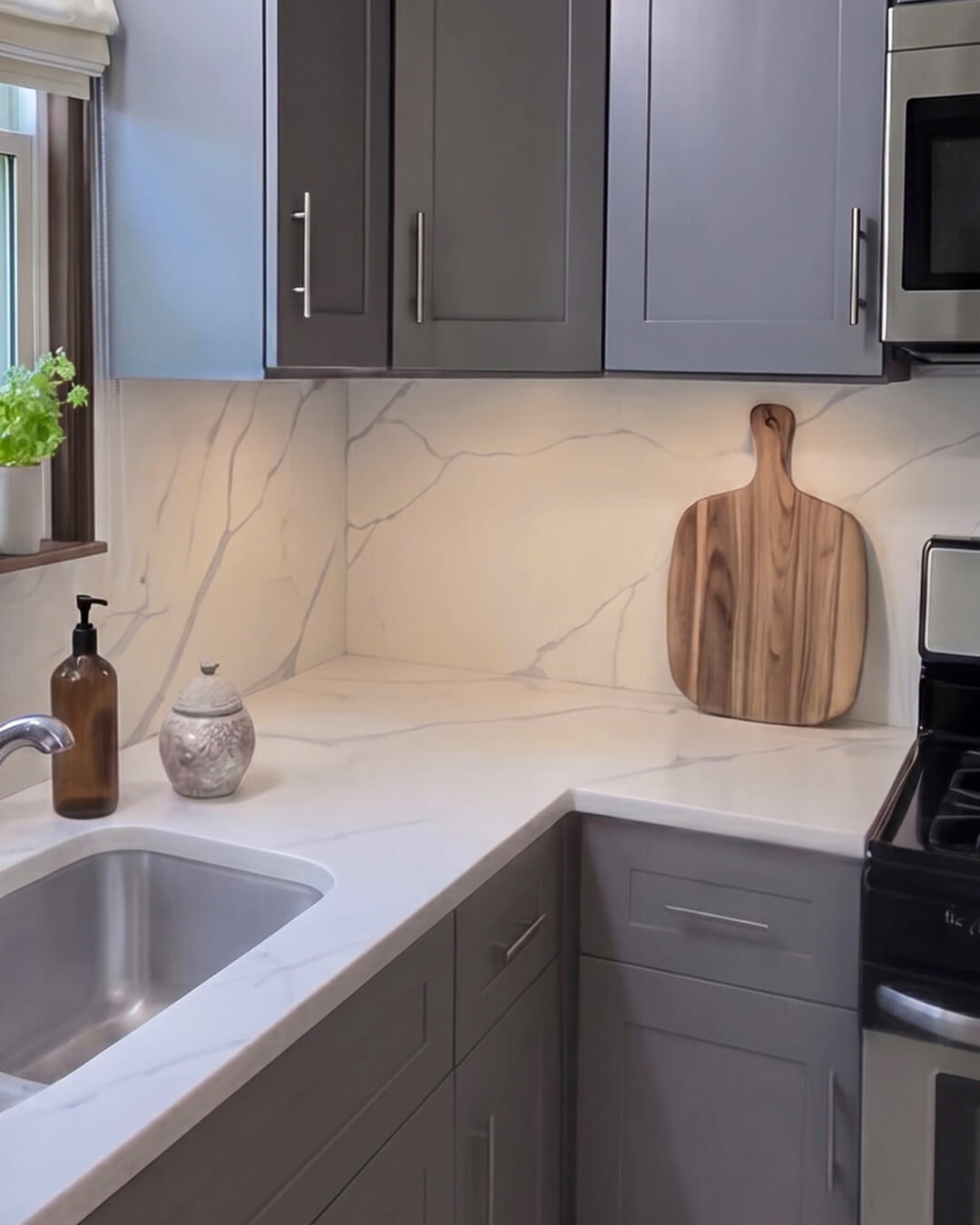 Finish — $10K Kitchen Refresh with Upgrades | Randolph, MA