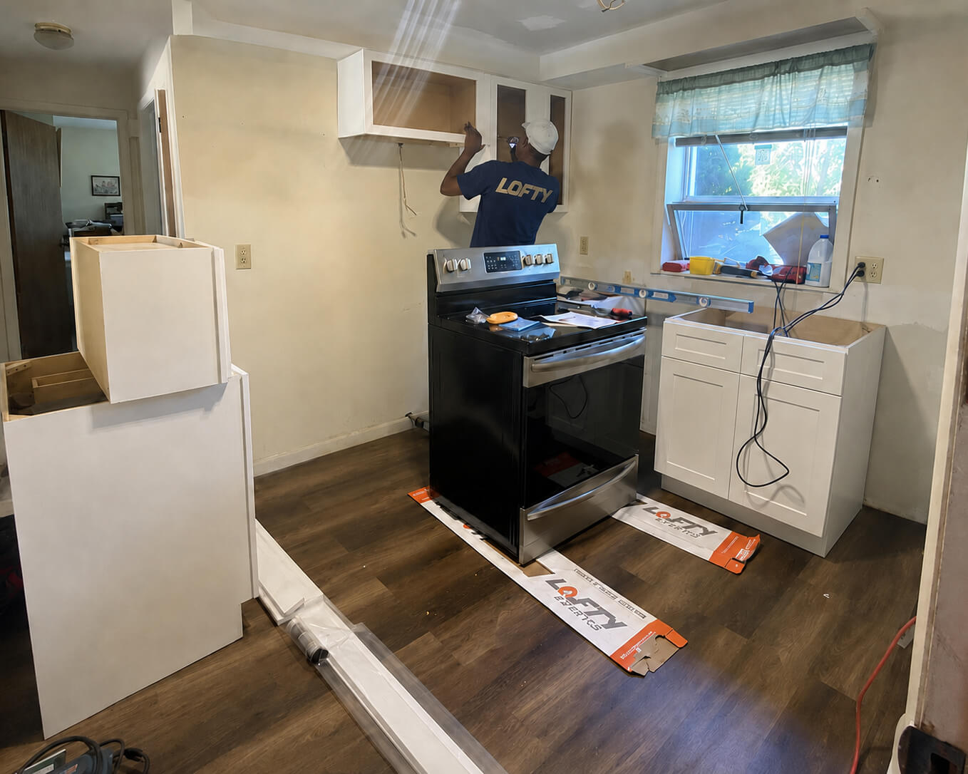Build — Kitchen Renovation with Shaker Cabinets | Lincoln, RI