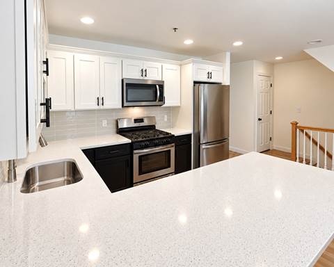 Finish — $10K Kitchen Refresh with Two-Tone Shaker Cabinets